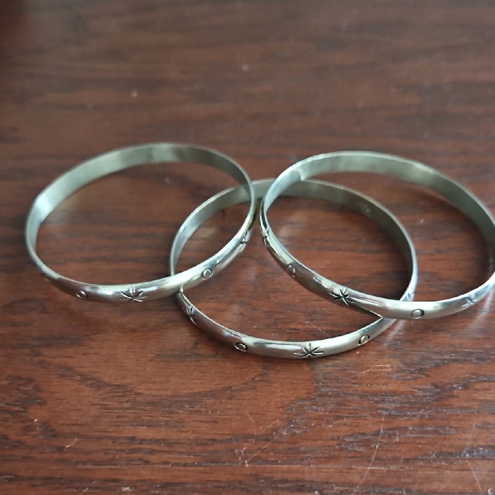 Sterling Silver Bangle Bracelets